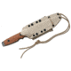 Boker Amk-279 Hill Afghanistan Memorial Fixed Blade Knife, 5.9in, N690, Micarta, Brown, AMK-279