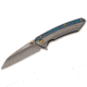 Boker Cobalt Assisted Opening Folding Knife, 3.46 in, 440A Steel, Wharncliffe Blade, Blue Hanlde, 01RY288