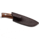Boker Fx-131Dw Fox Pro Hunter Wd Fixed Blade Knife, 4.4in, N690, Santos Wood, Uncoated, Brown, FX-131DW