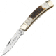 Boker Lockback Stag Folding Knife, Steel Blade, 110819ST