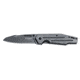 Boker Magnum Real Steel Spring Assisted Opening Folding Knife,3.5in Stainless Steel Blade,Matte Black Stonewash Handle 01RY214