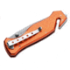 Boker Magnum Medic Rescue Folding Knife, 4.75in Closed, 3.35in, 440 SS, Matte Blade, Orange Aluminum Handle, 01MB364