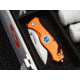 Boker Magnum Medic Rescue Folding Knife, 4.75in Closed, 3.35in, 440 SS, Matte Blade, Orange Aluminum Handle, 01MB364
