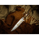 Boker Nicker 11 Jager Gold Fixed Blade Knife 4.3in, 4116, Walnut Wood, Brown, 121534