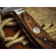 Boker Nicker 11 Jager Gold Fixed Blade Knife 4.3in, 4116, Walnut Wood, Brown, 121534