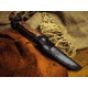 Boker Nicker 11 Jager Gold Fixed Blade Knife 4.3in, 4116, Walnut Wood, Brown, 121534