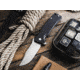 Boker Plus M.E.R.K. 1 Folding Knife, 5in Closed, 3.63in Satin D2 Tool Steel Blade, Black G10 Handle, 01BO552