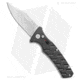 Boker Plus Strike Bowie Automatic Folding Knife, 3.25in, D2, Clip Point Blade, Aluminum Black Handle, Steel/Black, 7.875in, BHQ-97034