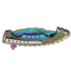 Boker Rainbow Mermaid Folding Knife, 3.74 in, 440A Stainless Steel, Multicolored, 01LG318