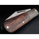Boker Solingen Barlow Integral Folding Knife, 2.64in, Damascus, Desert Ironwood, Micarta Olive Handle, 100501DAM