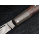 Boker Solingen Barlow Integral Folding Knife, 2.64in, Damascus, Desert Ironwood, Micarta Olive Handle, 100501DAM