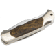 Boker Solingen Boy Scout Folding Knife, 2.24in, N690, Curly Birch Wood Brown Handle, 117118