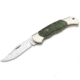 Boker Solingen Boy Scout Folding Knife, 2.24in, N690, Curly Birch Wood Green Handle, 118118