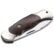 Boker Solingen Boy Scout Spearpoint Folding Knife, 2.24in, N690, Desert Ironwood, Nickel Silver Brown Handle, 112406