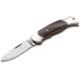 Boker Solingen Boy Scout Spearpoint Folding Knife, 2.24in, N690, Desert Ironwood, Nickel Silver Brown Handle, 112406