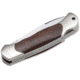 Boker Solingen Junior Scout Folding Knife, 2.76in, N690, Desert Ironwood, Nickel Silver Brown Handle, 111940