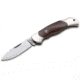 Boker Solingen Junior Scout Folding Knife, 2.76in, N690, Desert Ironwood, Nickel Silver Brown Handle, 111940