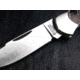 Boker Solingen Junior Scout Mammuth Folding Knife, 2.72in, N690, Mammoth Tooth, Nickel Silver Brown Handle, 111990