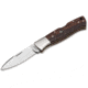 Boker Solingen Mamba Spearpoint Folding Knife, 2.91in, N690, Desert Ironwood, Nickel Silver Brown Handle, 110822