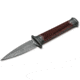 Boker Solingen P08 Fixed Blade Knife, 3.23 in, Damascus, Dagger, Rosewood, Rosewood, 121515DAM