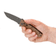 Boker Strike Coyote Tanto Folding Knife, 3.3in, AUS-8, Aluminum, Khaki, 01BO425N