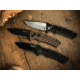 Boker Strike Coyote Tanto Folding Knife, 3.3in, AUS-8, Aluminum, Khaki, 01BO425N