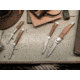 Boker USA 20-20 Plum C75 Knife, Brown, Small, 111013