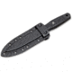 Boker Applegate Boot Fixed Blade Knife, Small, Kydex Sheath, 6 in, 440C, Double Edge, Black FRN (Fiberglass-Reinforced Nylon), 120546