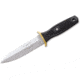 Boker Applegate Boot Fixed Blade Knife, Small, Kydex Sheath, 6 in, 440C, Double Edge, Black FRN (Fiberglass-Reinforced Nylon), 120546