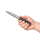 Boker Applegate Boot Fixed Blade Knife, Small, Kydex Sheath, 6 in, 440C, Double Edge, Black FRN (Fiberglass-Reinforced Nylon), 120546