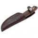 Boker USA Arbolito El Trampero Fixed Blade Knife, Guyacan Wood Handle w/ Leather Sheath 02BA575G