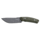 Boker USA Boker Plus Blacklist Fixed Blade Knife,4.9in 440C Steel Blade,G-10 Green Handle, 02BO007