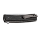 Boker USA Boker Plus FR CF Folding Pocket Knife,2.8in VG-10 Steel Blade,Carbon Fibre Black Handle, 01BO743