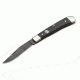Boker USA Boker Trapper Classic Damascus Folding Pocket Knife,3.3in Damascus Steel Blade,Bog Oak Wood Brown Handle 112545DAM