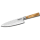 Boker Solingen Damascus Olive Utility Knife, 6 1/8in, Pakkawood Handle 130439DAM
