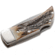 Boker USA Gents Stag Knife, Brown, Small, 111006