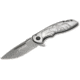 Boker USA Magnum Massive Half Skull Knife, Silver, Small, 01RY316