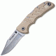 Boker USA Magnum Slim Bowie Folding Knife,3.5in 440 Stainless,Sand G10 Handle B-01LG312