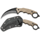 Boker Magnum Spike Karambit Fixed Blade Knife,4.0in 440A Steel, Karambit Blade, G-10 Brown Handle, 02SC028