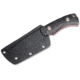Boker USA Magnum Tiger Lily Drop Knife, Black, Small, 02RY089