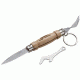 Boker USA MAM AISI 420 Stainless Steel Folder Knife, Canivete Com Garfo w/ Fork, Keychain, Bottle Opene, 2.26in. Blade 01MM009
