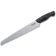 Boker USA Saga Bread Knife,9.25in Satin 440C Steel Blade,Black G10 Handle 131481