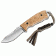 Boker USA Solid Fixed Blade Hunting Knife w/ Sheath &amp; Lanyard 120579