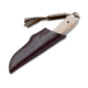 Boker USA Solid Fixed Blade Hunting Knife w/ Sheath &amp; Lanyard 120579