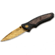 Boker USA Tirpitz Damascus Gold Knife, Brown, Small, 110194DAM