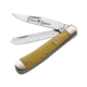 Boker USA Traditional Series Trapper Smooth Bone Knife, Yellow, Small, 110731