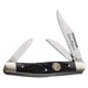 Boker USA Traditional Series Medium Stockman Jigged Knife, Black, Small, 110728