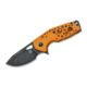 Fox Vox Suru Folding Knife, 2.3in, M390, Carbon Fibre, Orange, FX-526 ALO