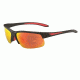Bolle Breaker Progressive Prescription Sunglasses, Matte Black/Red Frame, 12108PR