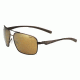 Bolle Brisbane Progressive Prescription Sunglasses, Matte Brown Frame, Polarized, 11802PR